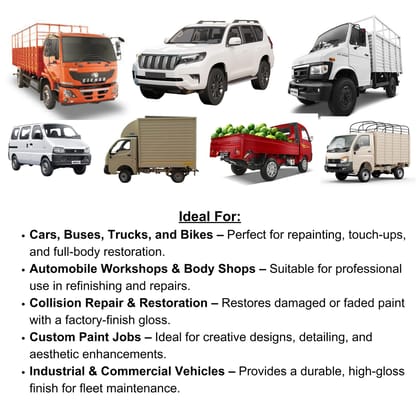 1001 Autoking Automotive Paint for Cars, Buses, Trucks, Bikes & Industrial Use | Fast-Drying, High-Gloss & Weather-Resistant | Ideal for Collision Repair, Restoration & Custom Coatings. 1001 Autoking Automotive Paint for Cars, Buses, Trucks, Bikes & Industrial Use | Fast-Drying, High-Gloss & Weather-Resistant | Ideal for Collision Repair, Restoration & Custom Coatings.