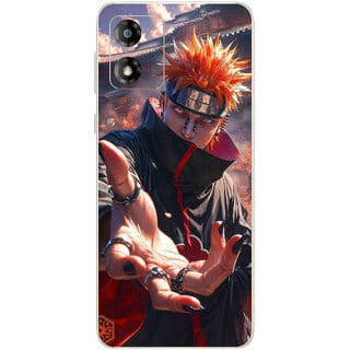 Yug Emporium Moto E13 NAGATO Leather Premium Theme Full Back & Side Coverage (Mobile Back Cover, Multicolor)