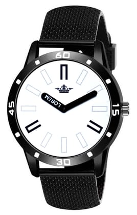 White Professional Look Analog Watch for Men LR57