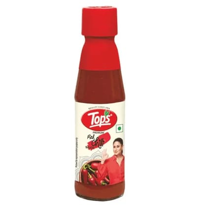 tops premium red chilli sauce 200 gm