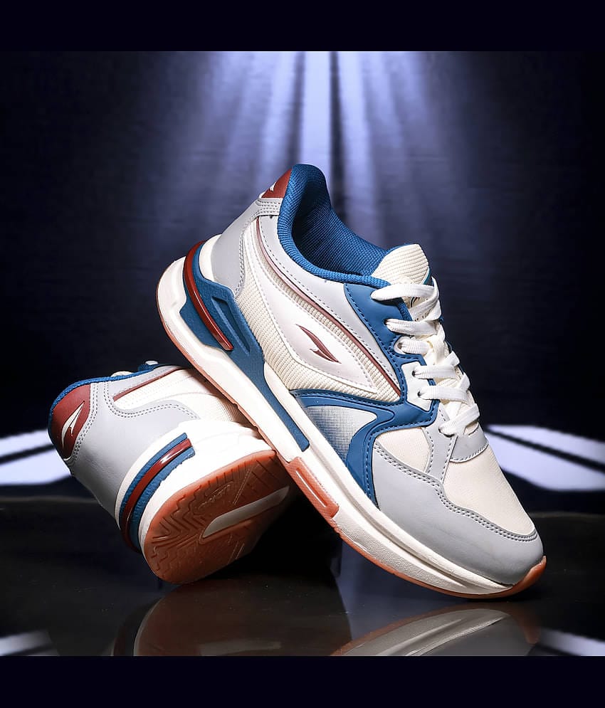 ASIAN POWERKICK-55 Off White Men's Sneakers