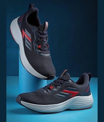 Action Navy Blue Men's Sports Running Shoes