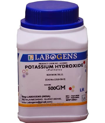 POTASSIUM -HYDROXIDE- Pellets  500GM