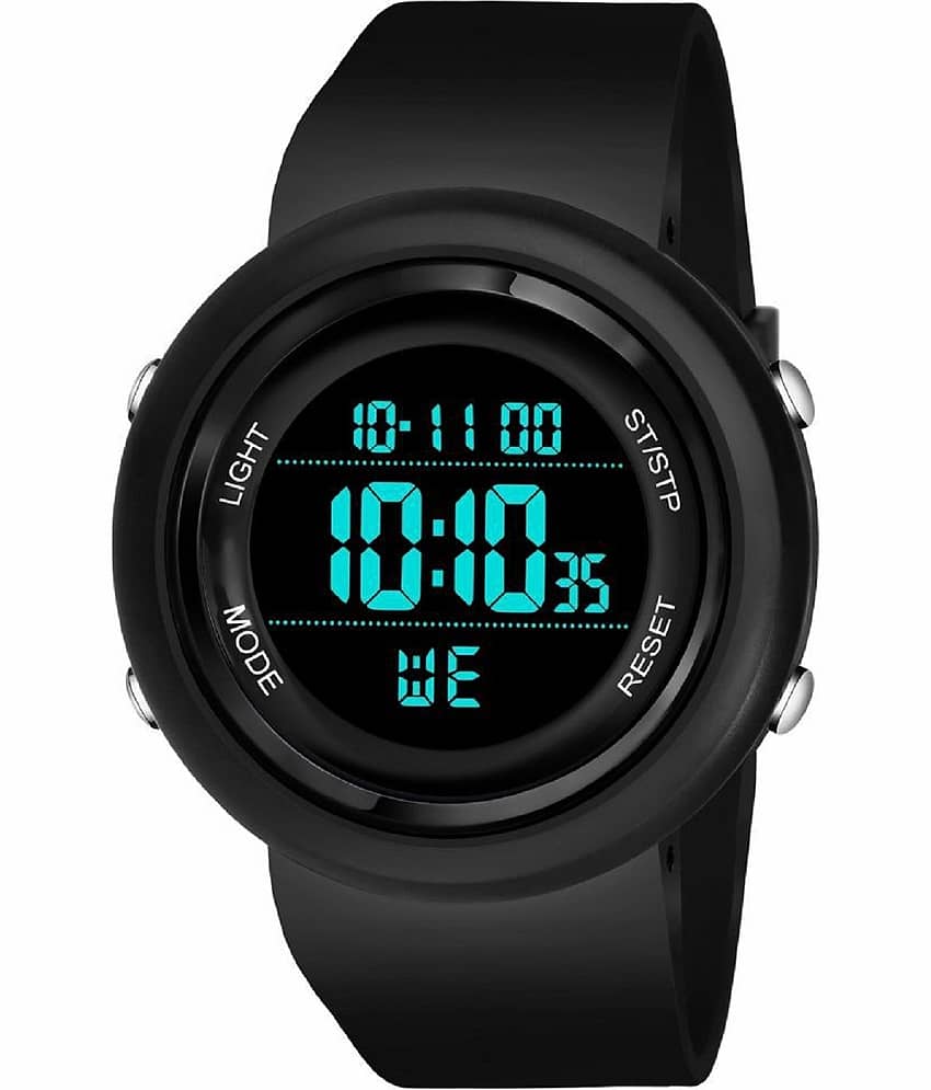 Viser - Black Dial Digital Boys Watch ( Pack of 1 )