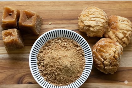 Kuiyadheer Farmer Producer Company Ginger Jaggery (Adrak Gud) – 500g | Natural, Healthy & Immunity Booster