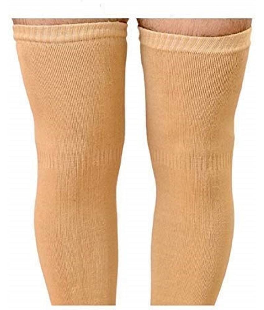 Penyan™ Knee Warmers, Woolen Knee Cap | Unisex | Elastic Support | Fully Stretchable (Skin) - 1 Pair