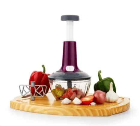 Real Push Chopper - Your Ultimate Manual Food Processor (Chopper)