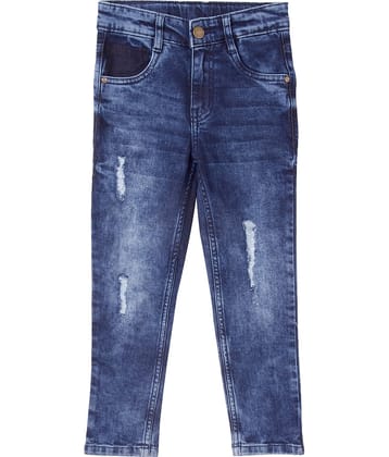 Cub Mcpaws Pack of 1 Boys Cotton Blend Jeans ( Blue )