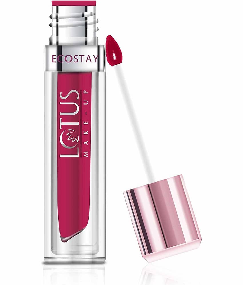 Lotus Make,Up Ecostay Matte Lip Lacquer Call It Cherry EL22 .4g