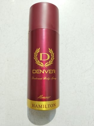 Denver honour Hamilton deodorant bady spray 