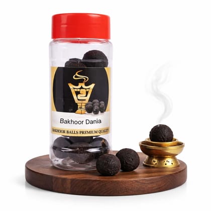 alNaqi Dania Oud Incense Balls 50g – Premium Arabian Bakhoor, Long-Lasting Fragrance for Home, Meditation & Pooja, Rich Woody Aroma alNaqi Dania Oud Incense Balls 50g – Premium Arabian Bakhoor, Long-Lasting Fragrance for Home, Meditation & Pooja, Rich Woody Aroma