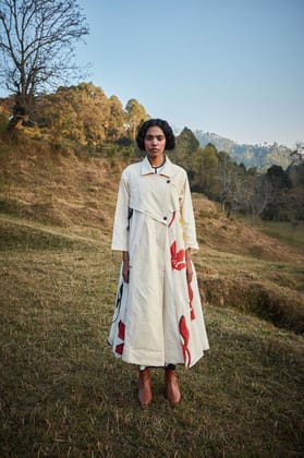 Icebound Trench Coat-XS