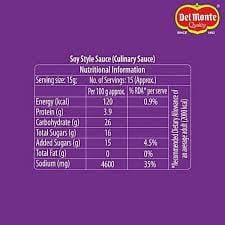 DEL MONTE SOY STYLE SAUCE 230G