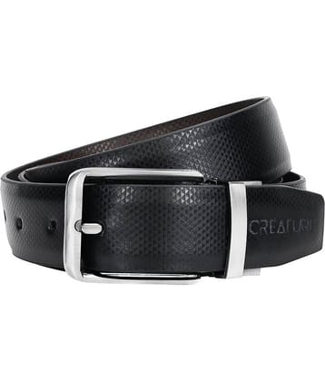 Creature - Black PU Men's Formal Belt ( Pack of 1 )