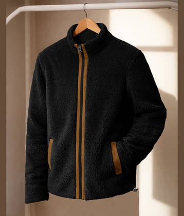 Eyebogler Polyester Men's Casual Jacket - Black ( Pack of 1 )