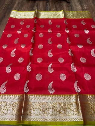 Exquisite Pure Venkatagiri Pattu Saree