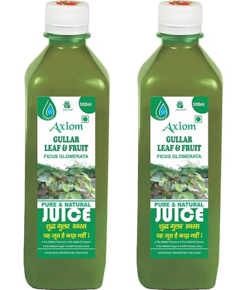 Axiom Gullar Juice 500ml (Pack of 2)| 100% Natural WHO-GLP,GMP,ISO Certified Product