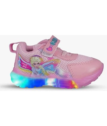 GLOBIN - Pink Girl's LED Shoes ( 1 Pair )