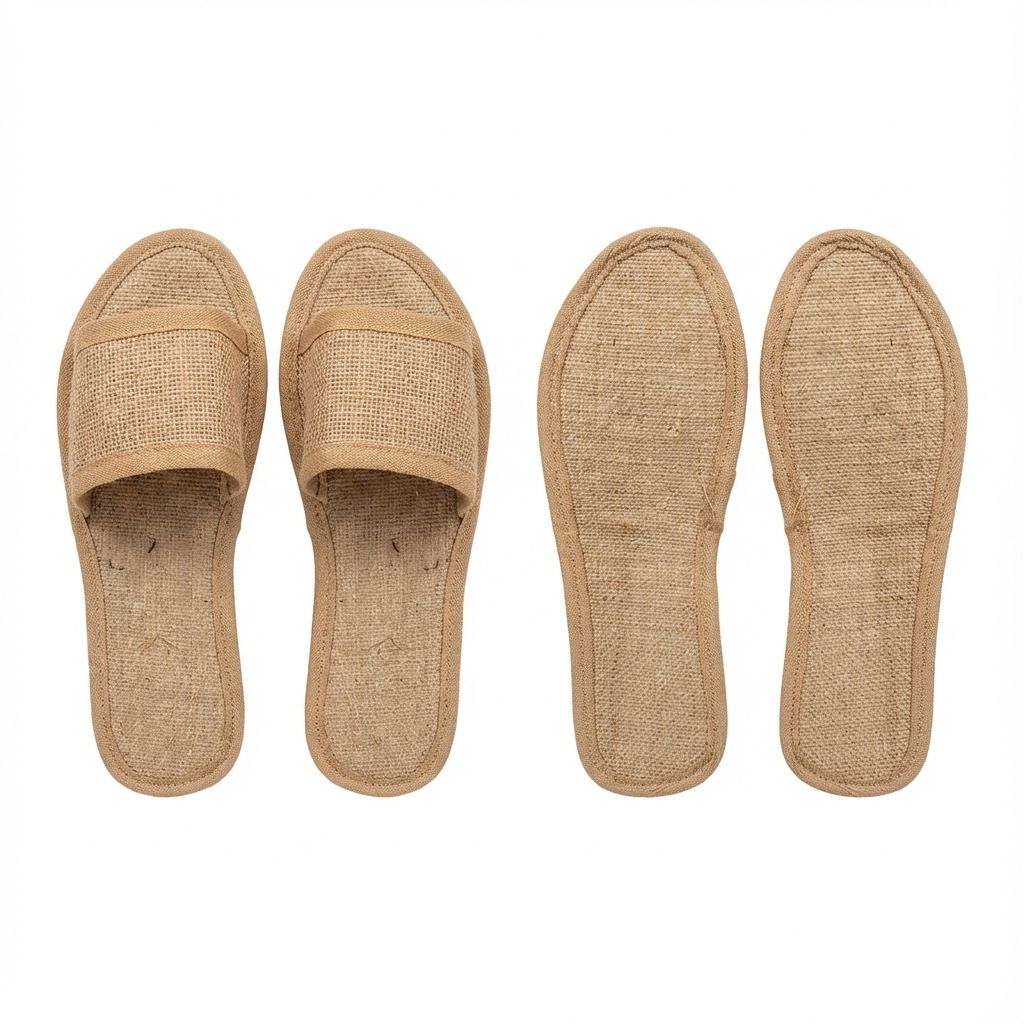 Indoor Jute Slipper with Jute Sole