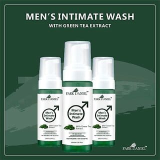 PARK DANIEL Men's Intimate Wash Maintain Ph Balance with Green Tea Extract Pack 1 of 150ML (150 ml)