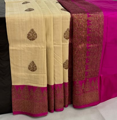 Benaras Katan Tussar Style 9-Tussar