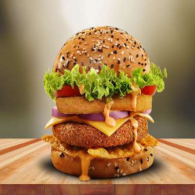 Junior Devil Veg Club Burger