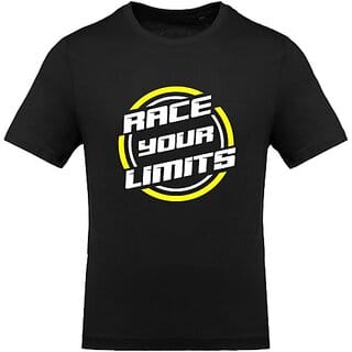 FastB Men Typography Round Neck Black T-Shirt