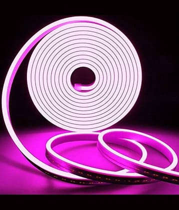 SPARKWORLD Pink 5M Neon Light ( Pack of 1 )