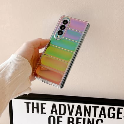 Aurora Light Effect Shiny Premium Cover-Samsung Galaxy Z Fold 4