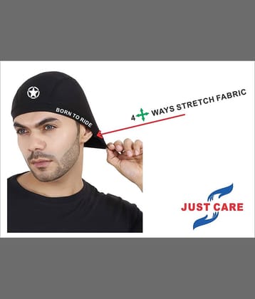 JUST CARE. Black Polyester