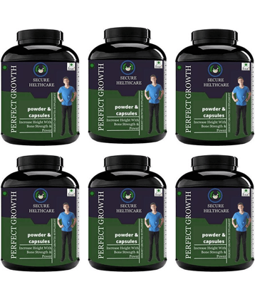 Secure Healthcare Perfect Growth 180 No.s 0.6 kg Capsule Pack of 6