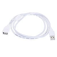 USB Extension cable 2.0 V 1.5 Mtr (Black/White)