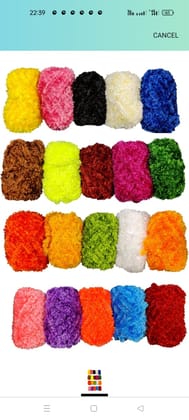 Fur wool  20 Rolls Pack Of 2
