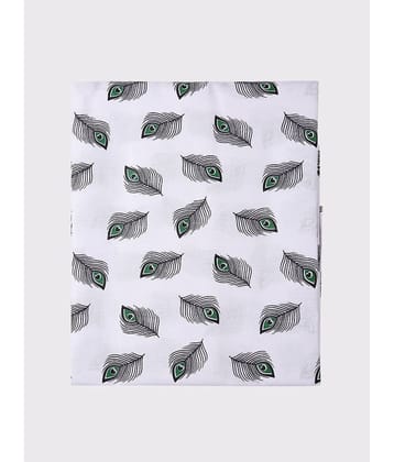 Maharaja - White Cotton Blend Men's Unstitched Kurta ( Pack of 1 )