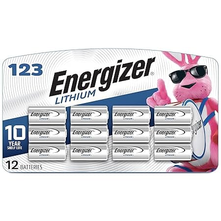 Battery ENERGIZER Photo 3V 12 PK. - EL123BP-12