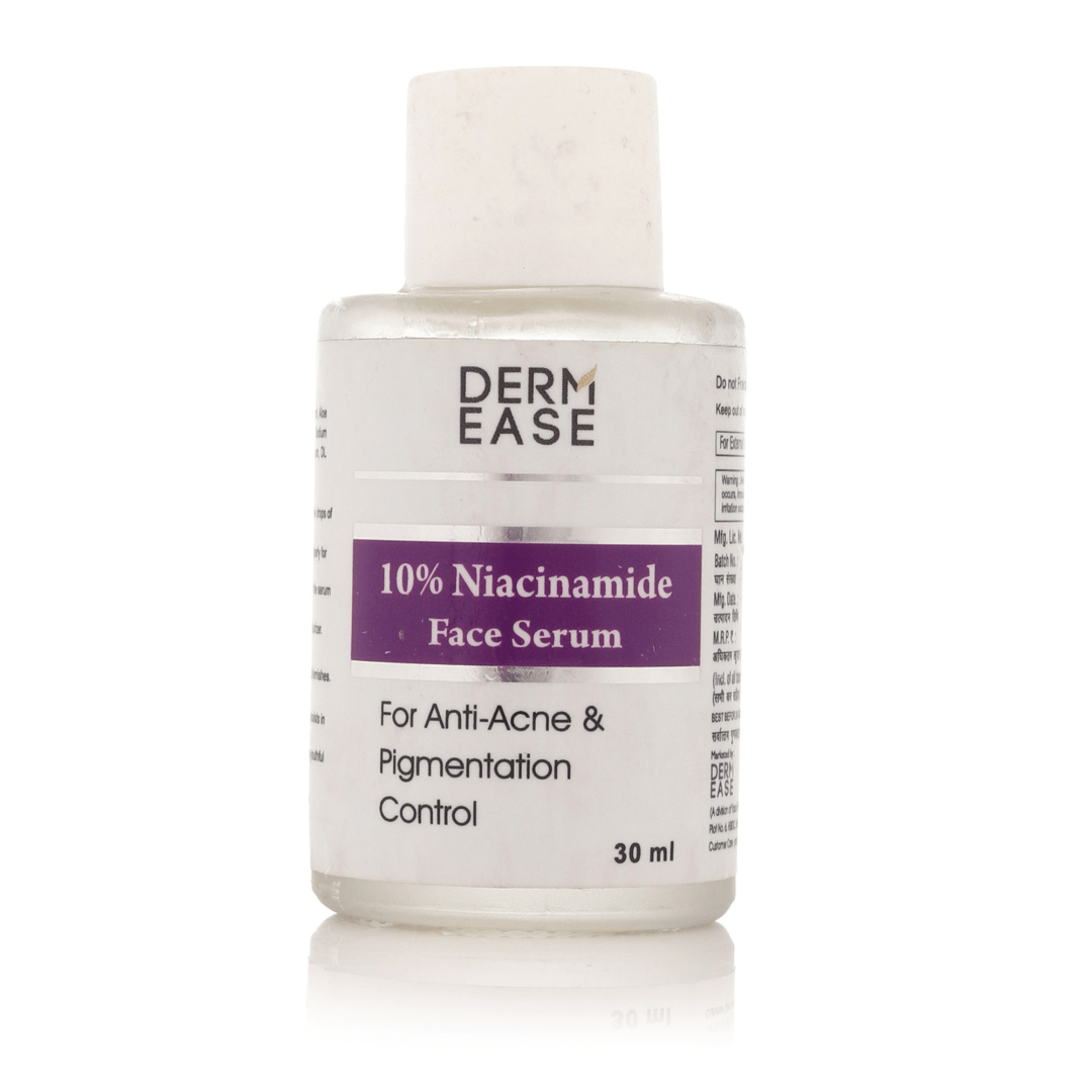 Dermease 10% Niacinamide Face Serum for Clear & Bright Skin