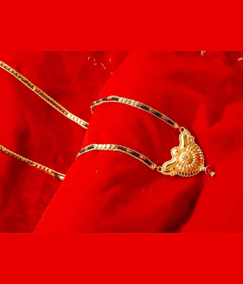 KRIMO Golden Mangalsutra ( Pack of 1 )
