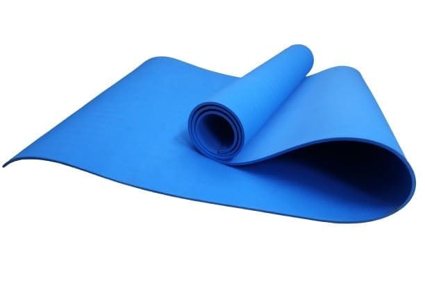 FAIRBIZPS Yoga Mat -4mm For Women Yoga Mat for Men Exercise mat for home workout yoga Mat for women GYM Mat Anti-skid Yoga Mat (Blue Pack of 2)