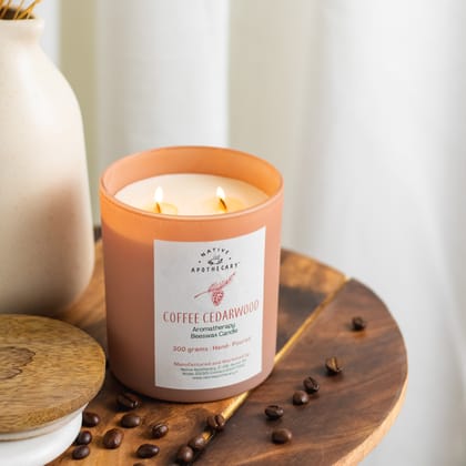 Coffee Cedarwood Candle