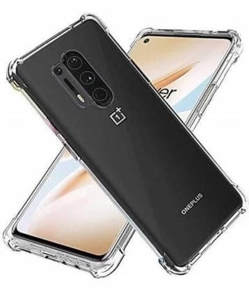 VAKIBO Plain Cases Compatible For Rubber OnePlus 8 Pro ( Pack of 1 )