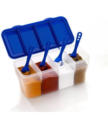 Analog Kitchenware Dal/Masala/Vegetable Plastic Blue Pickle Container ( Set of 1 )