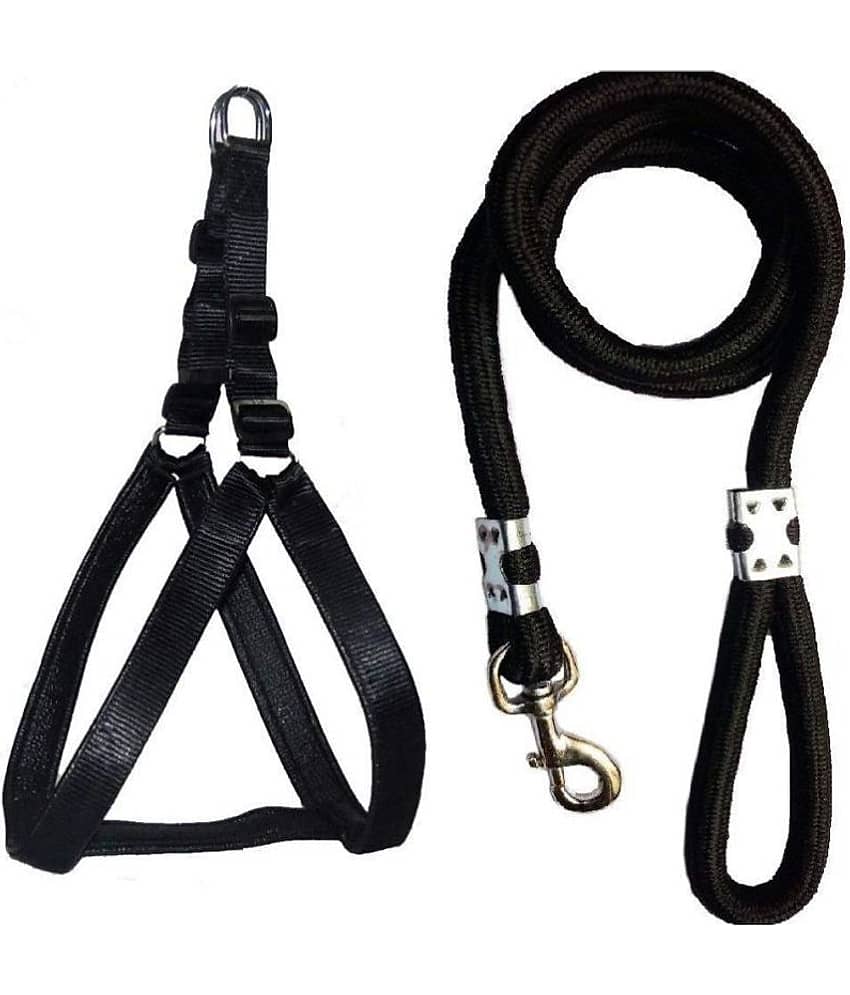 Smart Doggie - Black Dog Harness (Large)