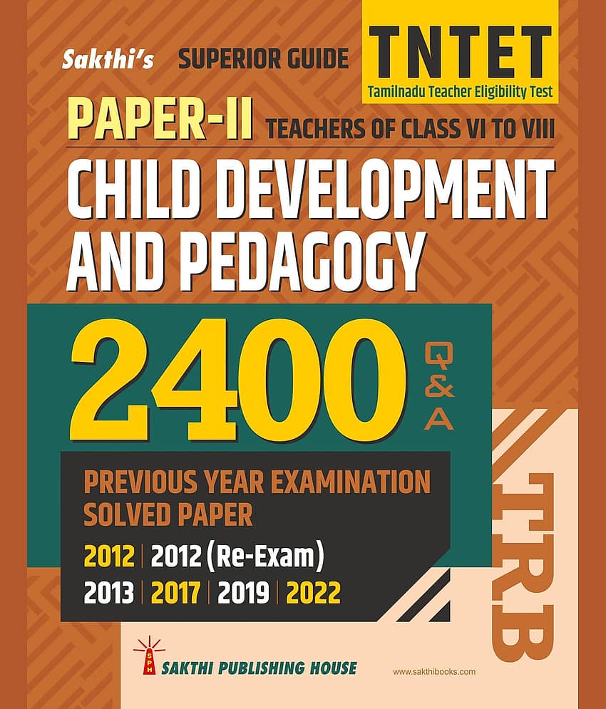 Tntet Paper II Child Development and Pedagogy 2400 Question & Answer