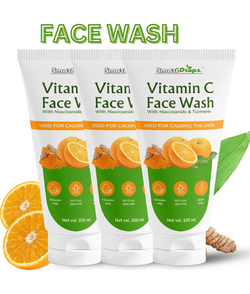 Smartdrops - Refreshing Face Wash For All Skin Type ( Pack of 3 )