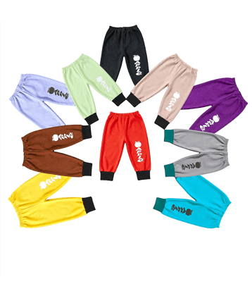 MATRIX ENTERPRISES Pack of 10 Boys Cotton Blend Trackpant ( Multicolor )