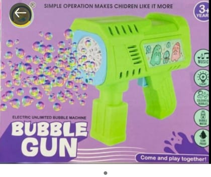 Bubble Gun with Solution