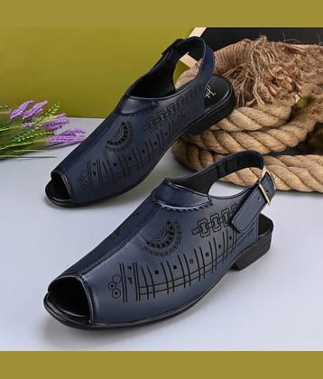 John Karsun - Blue Men's Sandals