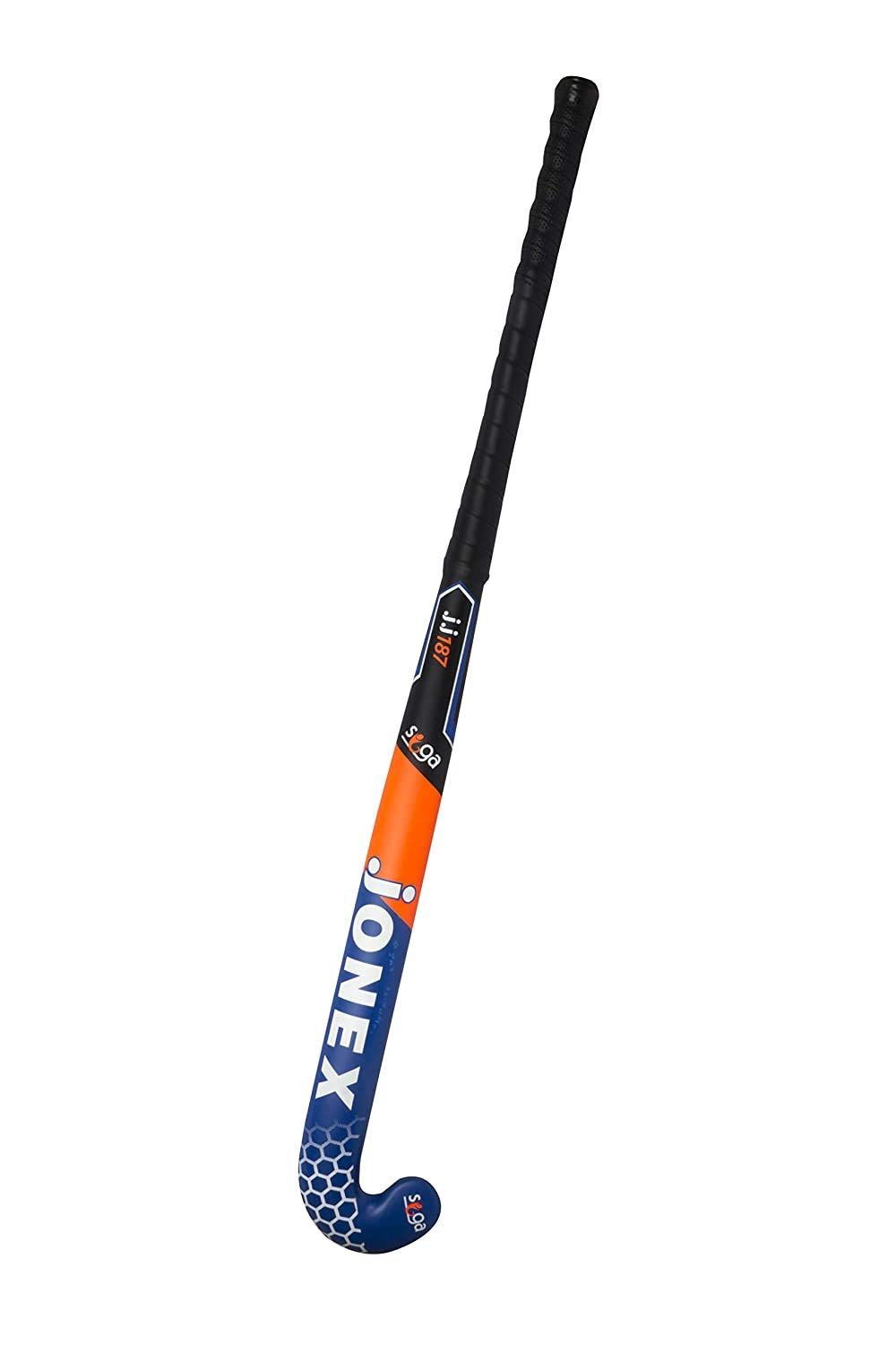 JONEX Hockey Stick, Field Hockey Stick, Composite Hockey Stick, Siga 187 Composite 37" with Free Cover Bag