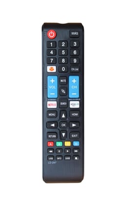 V3Deals Compatible Remote Control for Assembled China/Chinese Smart LED/LCD TV | Non Voice | Netflix, Prime Video Hotkeys -Exactly Same Product Will Work Only (China LD 297)