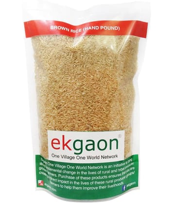 Ekgaon Raw Brown rice Hand Pound Rice 950 gm